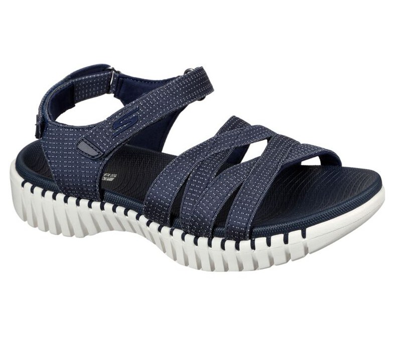 Skechers Gowalk Smart - Refined - Womens Sandals Navy [AU-HL9237]